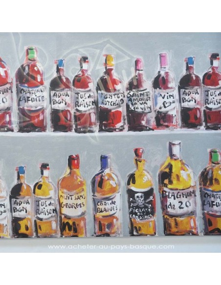 collection Plattier Ma cave à vin - Tissus Ameublement - Tissus des Docks de  Biarritz