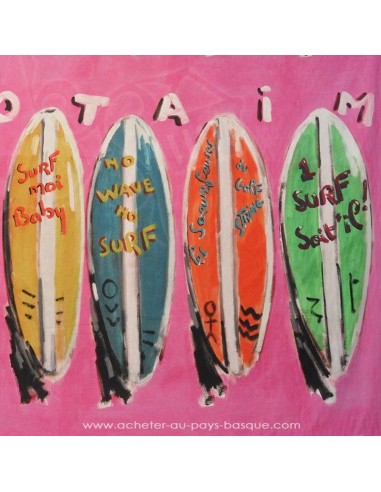 collection Patrick Plattier Les Surfs - Tissus Ameublement - Tissus des Docks  Biarritz
