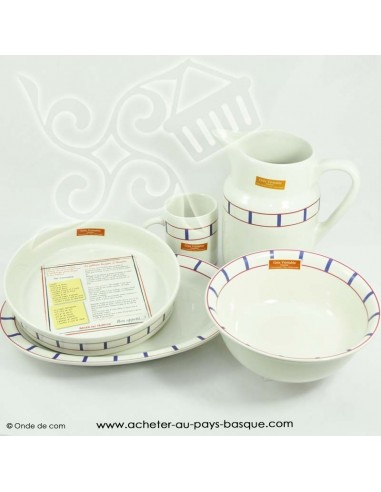 collection Saladier basque traditionnel - vaisselle basque - livraison courses domicile