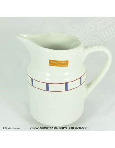 Pichet basque traditionnelle - vaisselle collection basque - livraison courses domicile