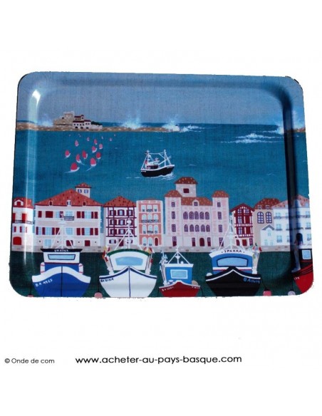 Plateau de service - boutique produit regionaux - Basco'thentic - Bidart