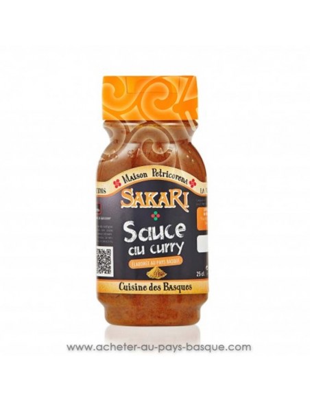 sauce basque - sauce sakari curry - epicerie basque - conserve recette traditionnelle basque