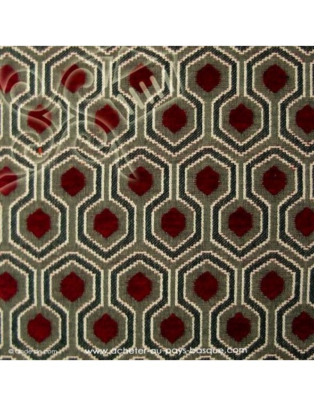 Optimo thevenon rouge - Tissus Ameublement - Docks mercerie Biarritz