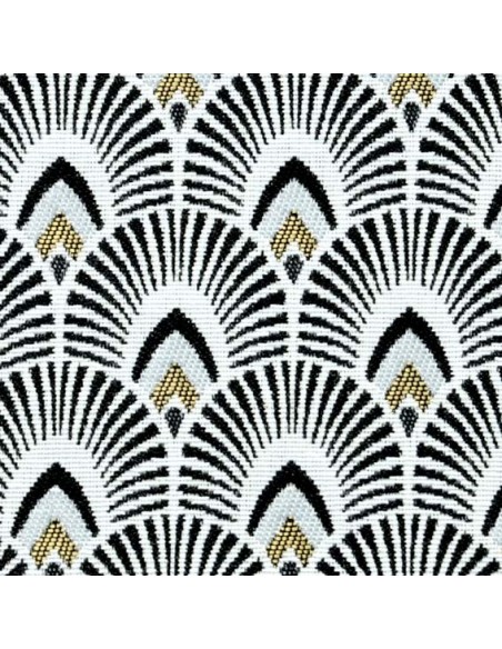 Tissu Ameublement  Art déco écaille or - vente en ligne Docks - Biarritz