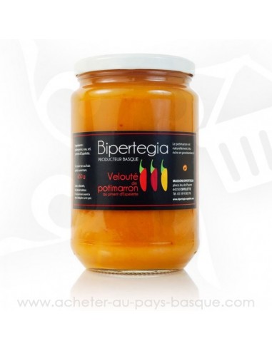 Soupe de poissons piment d'Espelette - les délices d'aita itxassou - epicerie fine - plat cuisiné conserve basque