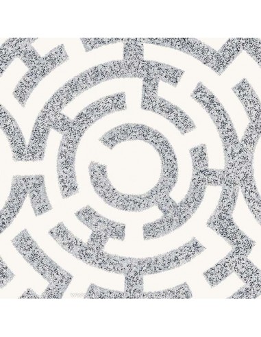 Labyrinthe Gris : Thevenon effet Graphique : jardin parfait pour se perdre : rideaux Tissus Ameublement - vente en ligne