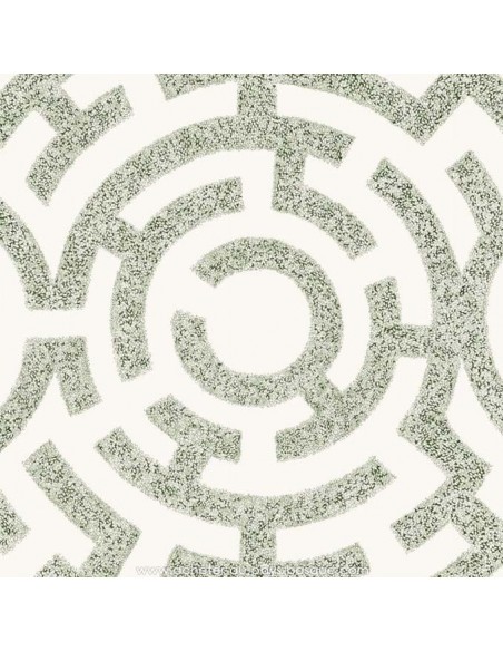 Labyrinthe vert : Thevenon effet Graphique : jardin parfait pour se perdre : rideaux Tissus Ameublement - vente en ligne