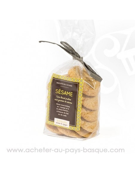 Acheter Biscuits marocains praliné sésame - bidaian bayonne - produits marocaines - épicerie saveurs du monde - vente en ligne