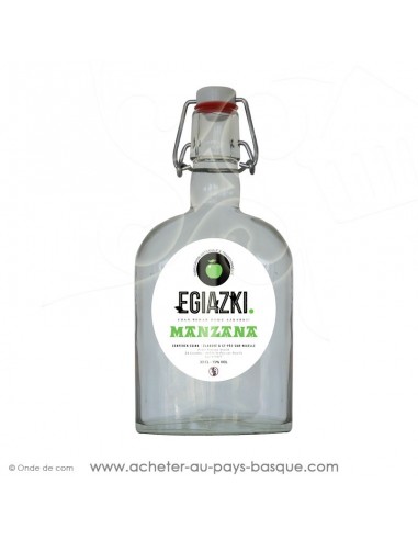 acheter Manzana 33 cl liqueur basque de pomme verte apéritif unique  Fraicheur harmonieusement équilibrée vente en ligne