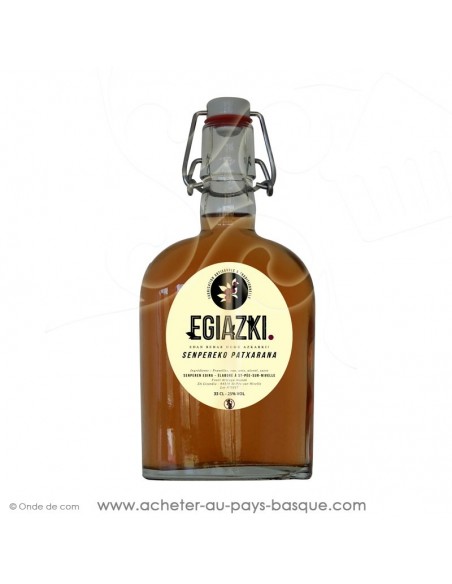 acheter Patxaran egiazki Le Véritable 33cl liqueur Basque  prononcé Patcharan : macération de prunelles sauvages vente en ligne