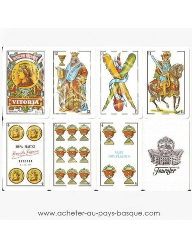 Cartes de Mus jeux basque espagnol - loisirs jeux traditionnel - disponible en livraison