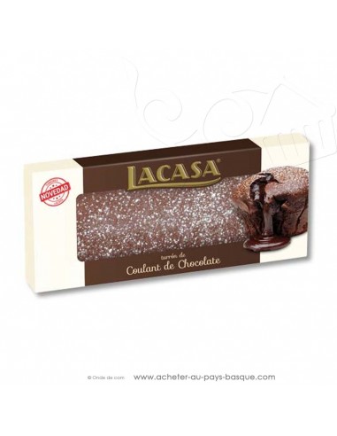 Turron coeur coulant chocolat praliné - Lacasa - epicerie confiserie espagnole - produit espagnol - noel