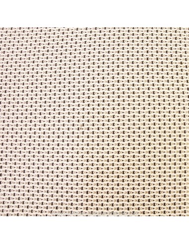 Tissu motifs géométriques noirs blancs et gris polyester - Tissu habillement vente en ligne - vetement couturiere -Biarritz