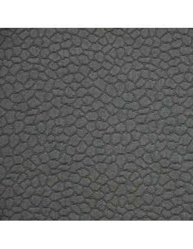 Piqué de coton relief forme uni Noir - Tissus Habillement - Tissus des Docks- Biarritz