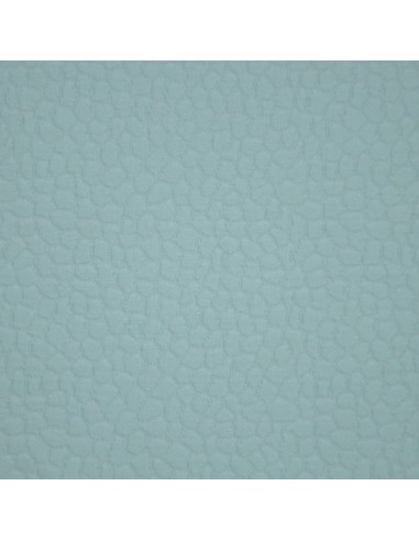 Piqué de coton relief forme uni