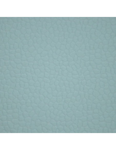 Piqué de coton relief forme uni