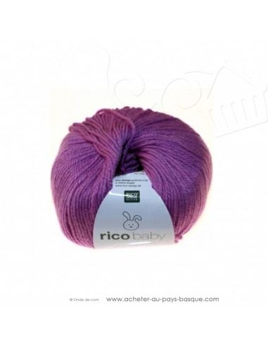 Pelote laine à tricoter RICO BABY CLASSIC DK fushia 012- Rico Design - fil layette bébé - laine biarritz