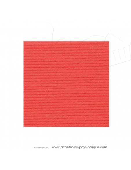 Pelote de laine à tricoter RICO BABY CLASSIC DK corail 034 - Rico Design - fil tricot layette bébé -  laine Biarritz