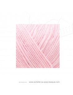 Pelote laine à tricoter RICO BABY CLASSIC 4 fils 006 rose - Rico Design - fil layette bébé - laine Biarritz