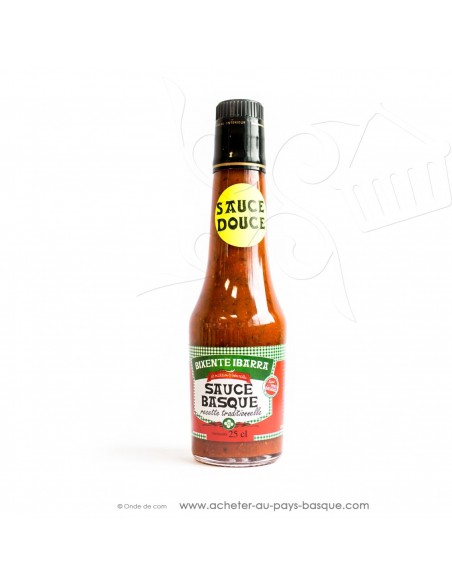 Accompagnez vos poissons et viandes avec cette sauce basque douce des conserves Bixente Ibarra idéal barbecue et la plancha