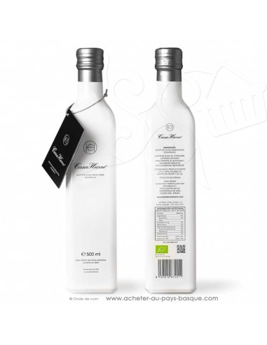 Huile olive artisanale extra vierge bio écologique 0.5L Casa Hierro - Espagne épicerie fine - condiment espagnol