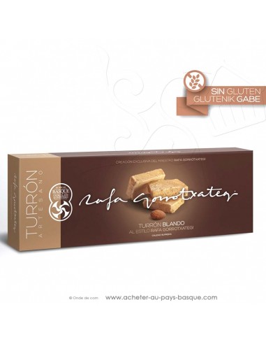 Touron MOU amande Gamme Gourmet - Rafa Gorrotxategi chocolatier basque - epicerie confiserie espagnole - produit espagnol - noel