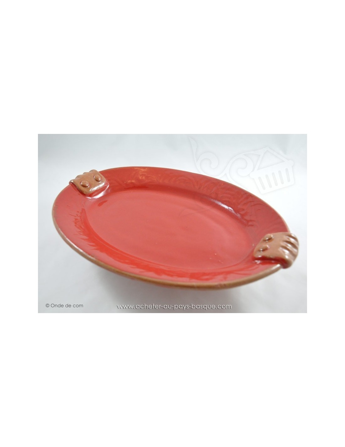 Lot De 2 Plats En Terre Cuite – Gratin / Cuisson Au Four – Vintage – Ronds