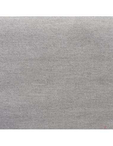 Toile polyester Ralph gris perle Thévenon  tissus ameublement résistant 65000 t - Réfection fauteuil canapé sac - biarritz