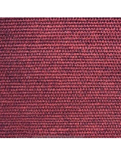 Toile polyester Ralph bordeaux rouge Thévenon  tissus ameublement résistant 65000 t - Réfection fauteuil canapé sac - biarritz