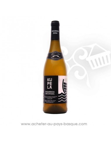 Cidre basque Kupela Beltza - cidre traditionnel brut - livraison a domicile bayonne biarritz