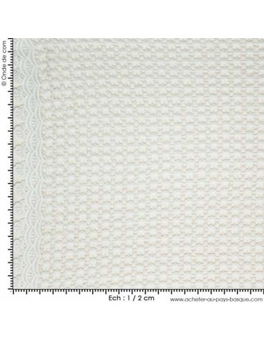 Guipure Coton tissus ameublement docks Biarritz acheter au pays basque