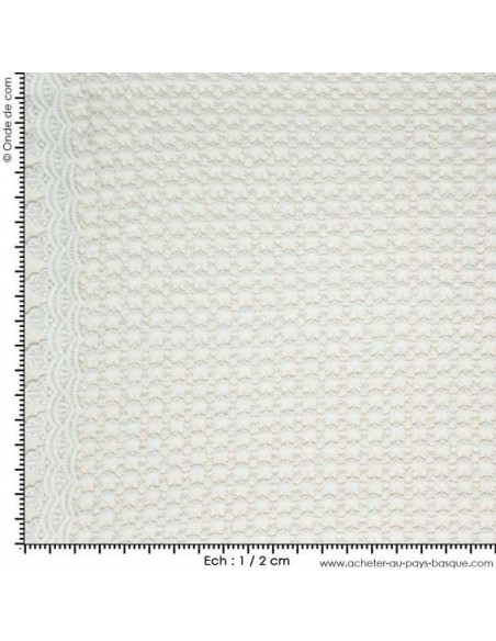 Guipure Coton tissus ameublement docks Biarritz acheter au pays basque
