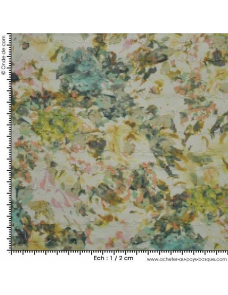 Jersey volants - Tissus Habillement Docks Biarritz en vente 