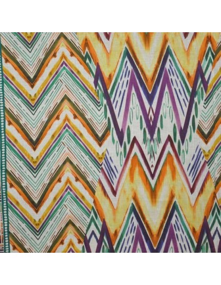 Impression Ethnique - Tissu Habillement  - Tissus Habillement des Docks - Biarritz