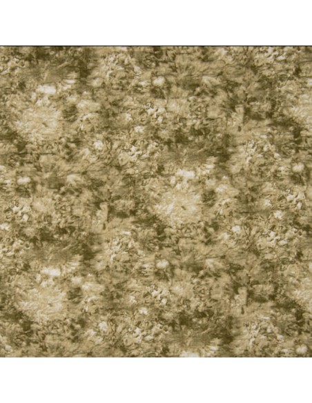 Tissu coton seersucker tie and die vert kaki - tissus habillement au mètre - vetement couturiere sur mesure  Biarritz