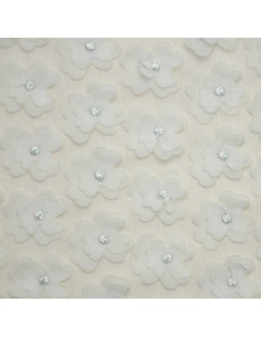 Fleur Organza  - Tissus Habillement Docks Biarritz à vendre