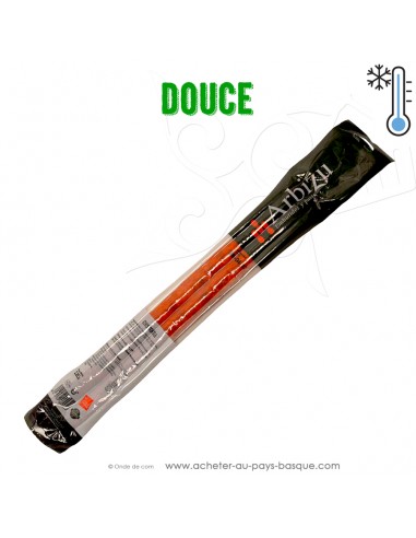 La saucisse du Pays Basque Espagnol : La txistorra ou chistorra , la Vraie de Navarre - Douce sous vide 220g - Qualité Prémium.
