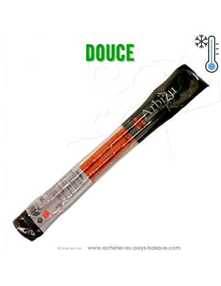 La saucisse du Pays Basque Espagnol : La txistorra ou chistorra , la Vraie de Navarre - Douce sous vide 220g - Qualité Prémium.