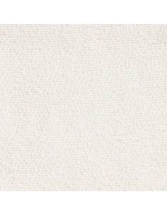 Jacquard ameublement bouclette blanc effet laine mouton Thévenon - tissu siège au mètre coussin rideaux sur mesure réfection