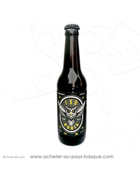 Bière Basque artisanale IXO Blonde Horia 4.5% 33cl - Egiazki spécialiste spiritueux liqueurs et alcools basques