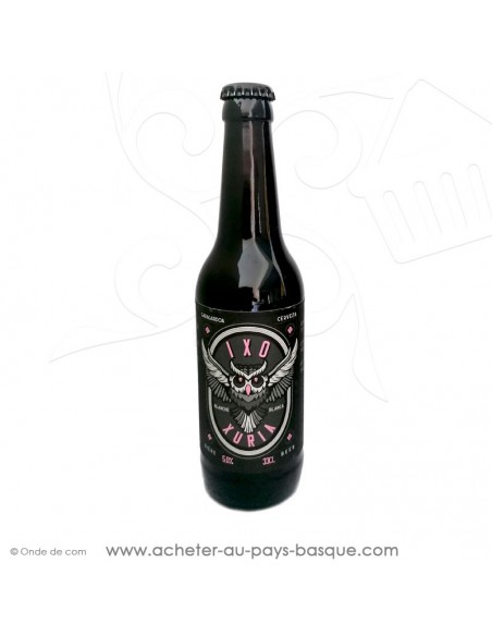 Bière Basque artisanale ici la IXO Blanche Xuria 5% 33cl - Egiazki spécialiste spiritueux liqueurs et alcools basques
