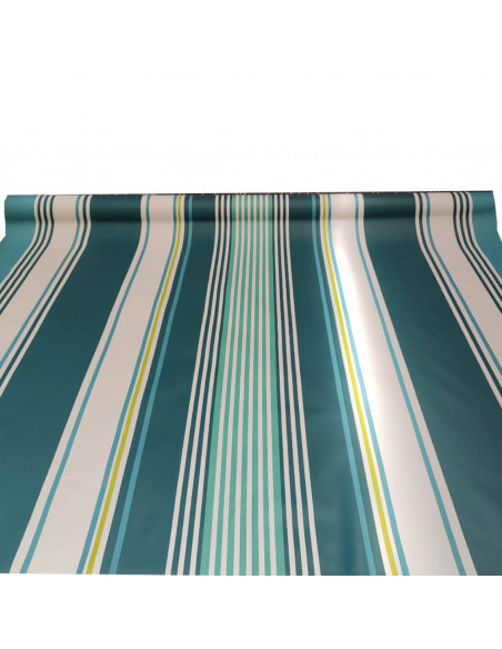 Nappes en Toile enduite rayure traditionnelles Basque - art de la table - tissus ameublement au mètre