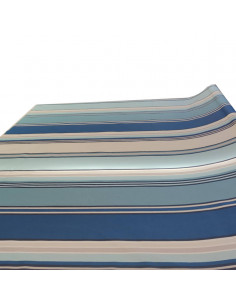 Nappes en Toile enduite rayures traditionnelle Basques - art de la table - tissu ameublement au mètre