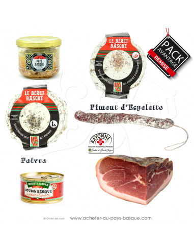 Packs Remises : Charcuteries Basques à partager