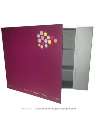Coffret carton rectangle 3 bouteilles vide vente en ligne boite packaging