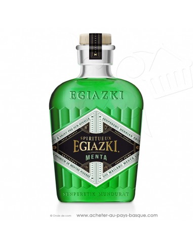 acheter Menta liqueur de menthe fraiche poivrée, type « peppermint » vente en ligne liqueur alcool basque