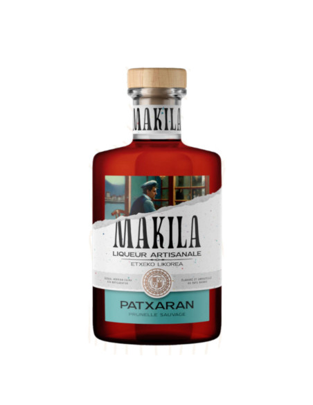 Patxaran liqueur prunelle sauvage Makila liqueur spiritueux - apéritifs digestifs  liqueurs alcool basques