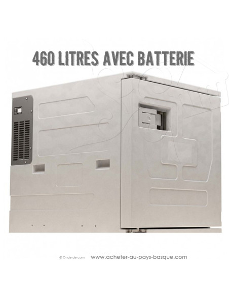 Caisson isotherme Réfrigéré de 460 Litres professionnel - Conteneur Froid AVEC Batterie