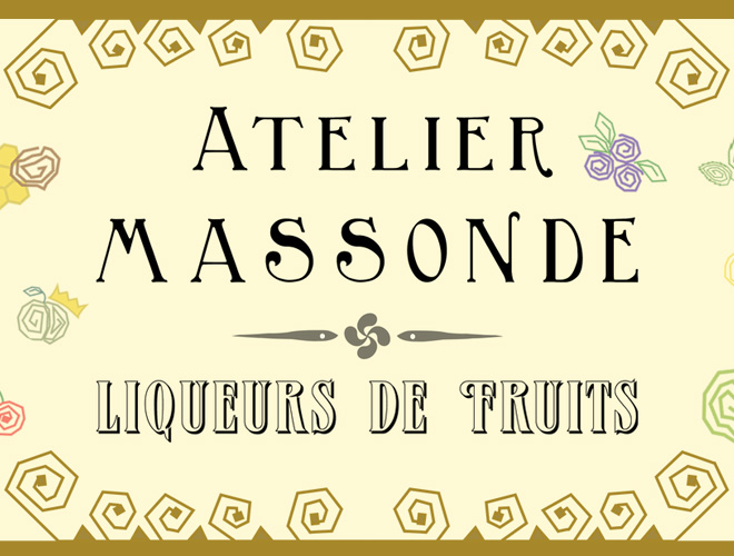 Atelier massonde, Liqueurs et Spiritueux de fruits